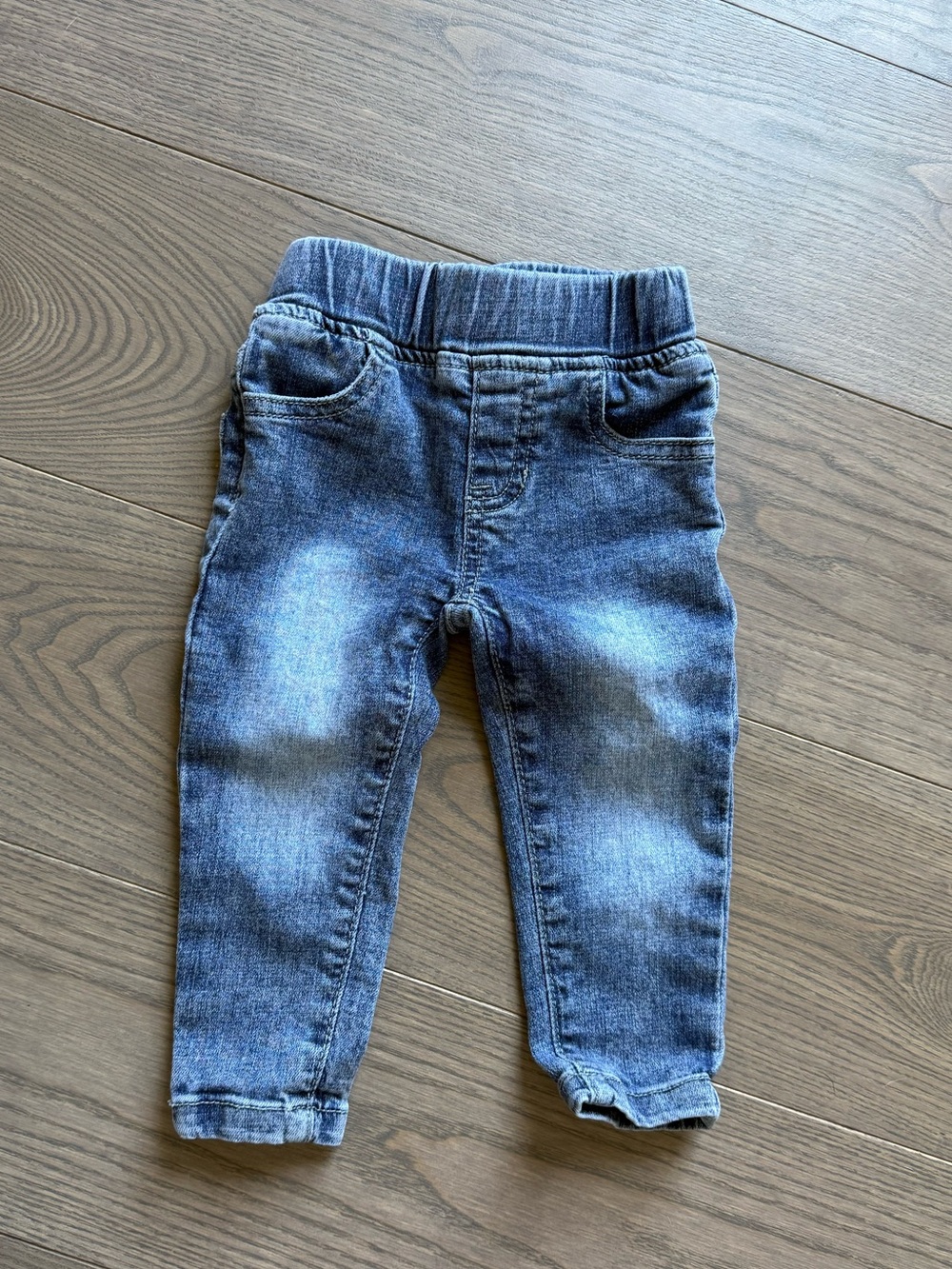 Little Bipsy Toddler Blue Denim-Look Pull-On Jean